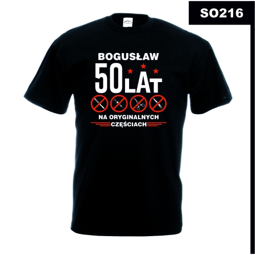 Na oryginalnych częściach SO216